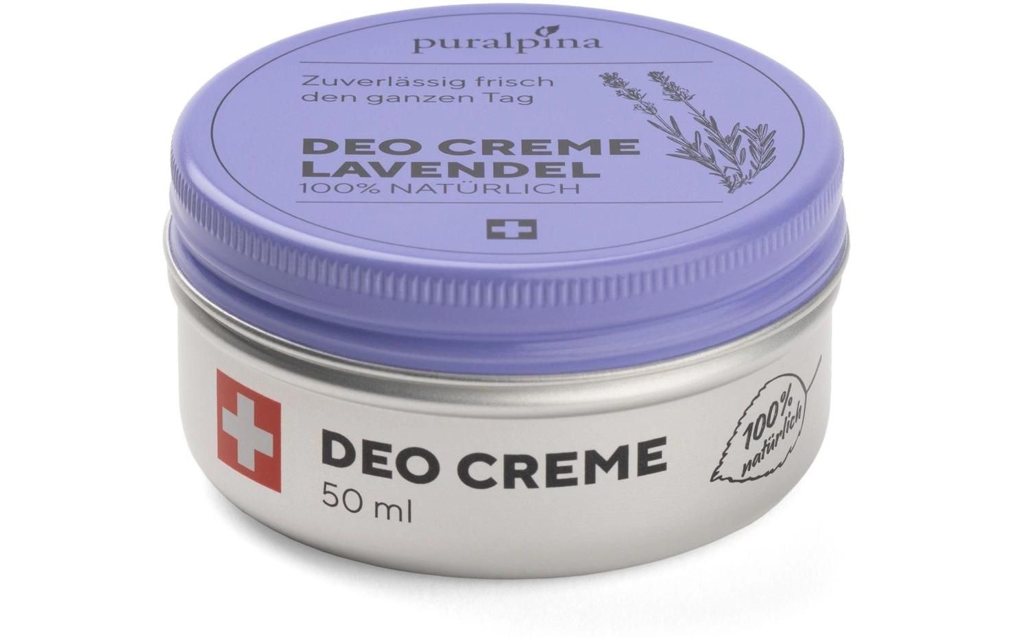 Deo Crème Lavendel 50 mlNatürliches, zuverlässiges Deo mit Lavendel Duft