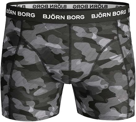 Bjorn Borg Boxers 3Pack Grijs Zwart 9999-1132 kopen