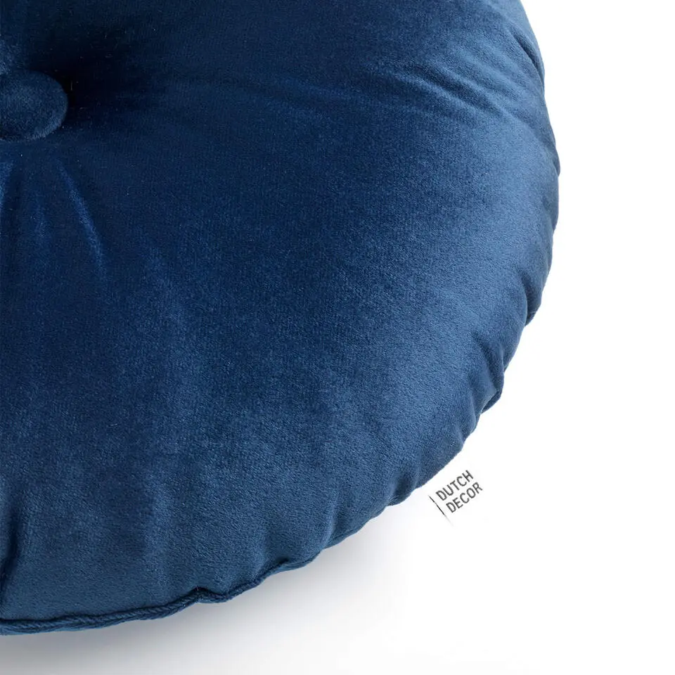 Sierkussen Olly - Insignia Blue - Ø40 cm