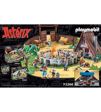 Playmobil Asterix - H?rmetix' Hytte - 71266 - 73 Dele