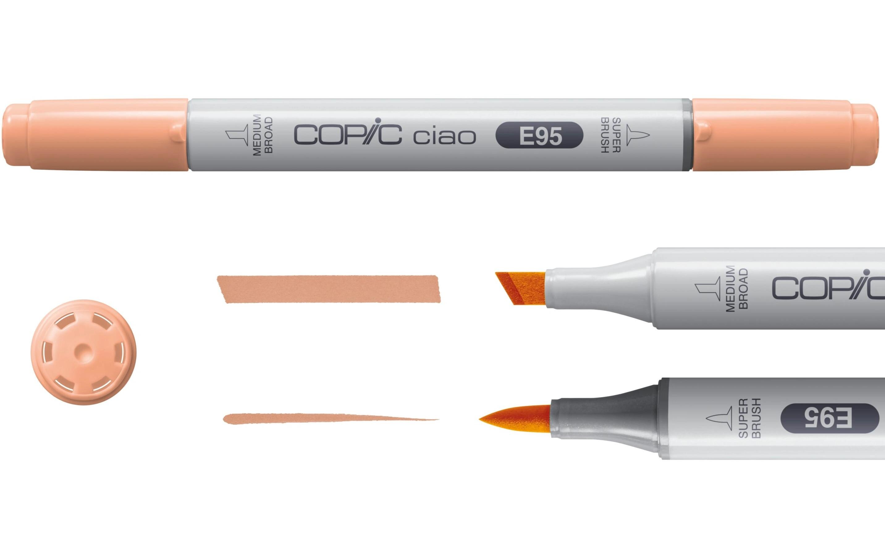 Grafikmarker Ciao 5+1 Set PastelsStifteset