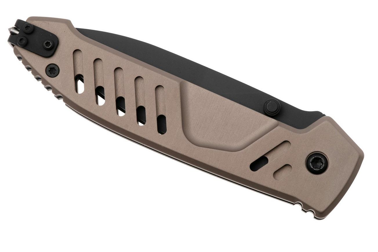 Extrema Ratio MF1 EVO SP 04.1000.0233/BLK/TM, Black Böhler N690, Tactical Mud Aluminum zakmes