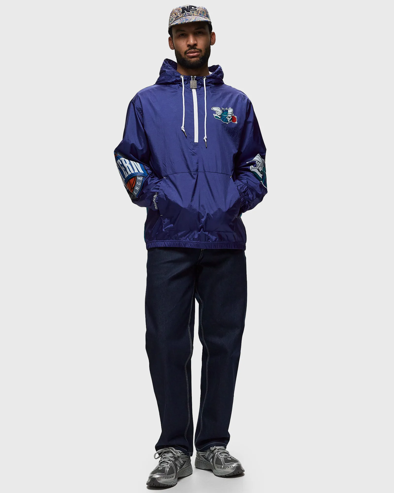 Mitchell & Ness NBA TEAM OG 2.0 ANORAK WINDBREAKER CHARLOTTE HORNETS