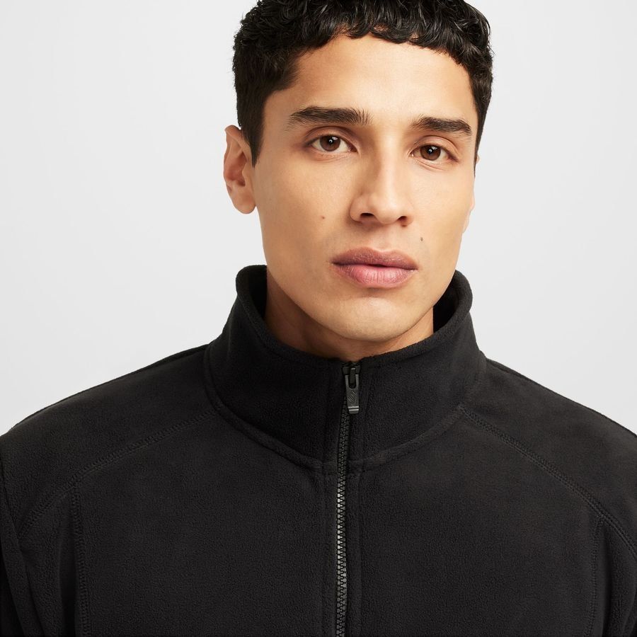 Nike Air Sweat NSW HZ Polar Fleece - Noir/Doré