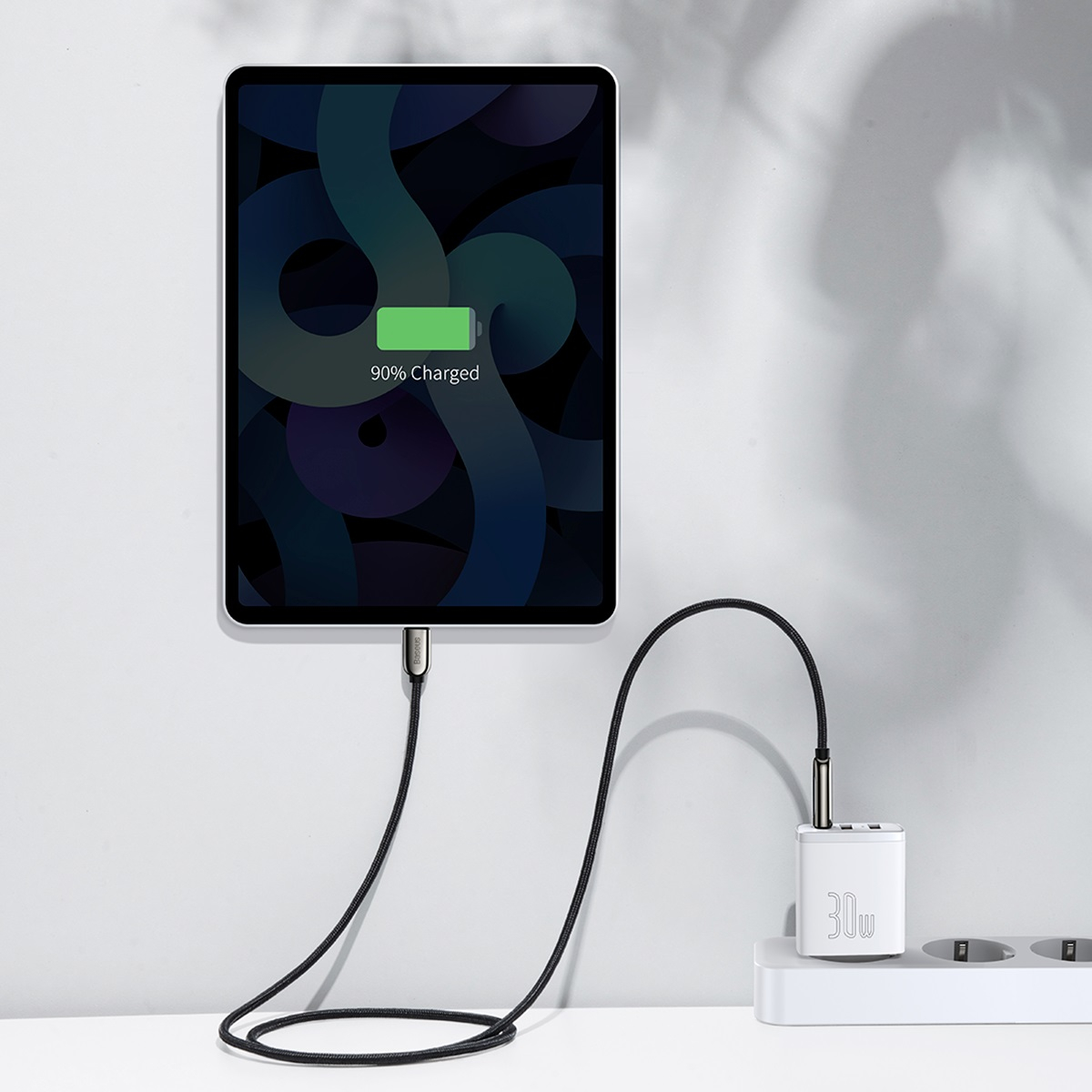 (30W) Dual USB A / USB C Quick Charge QC 3.0 Ladegerät mit Power Delivery 3.0 - Weiss