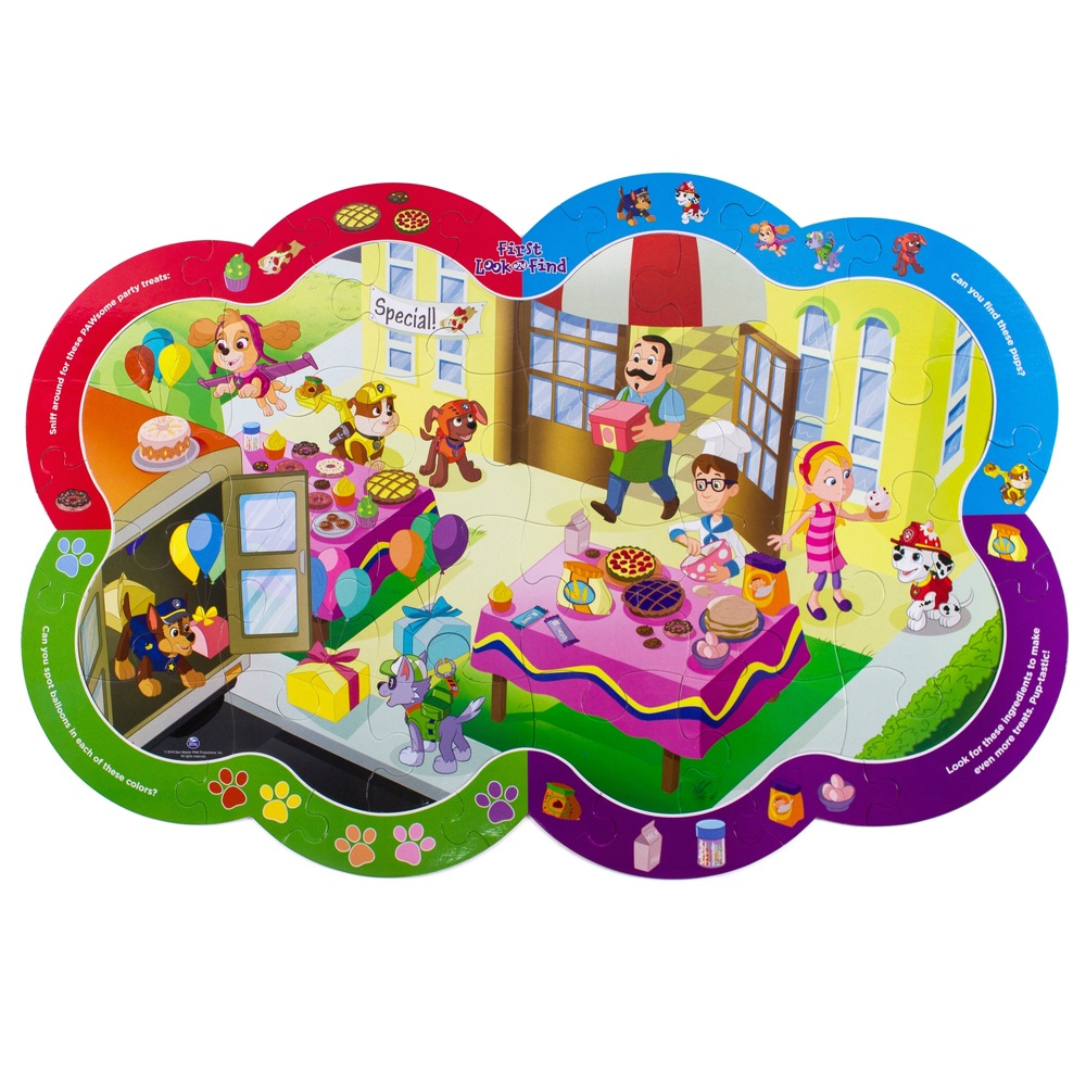 Mein erstes PAW Patrol Suchbuch mit riesigem Bodenpuzzle
