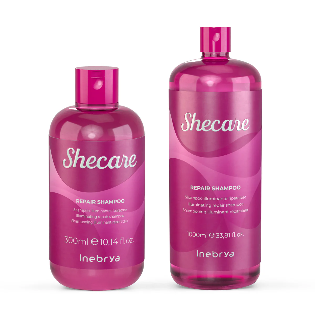 Shampoing réparateur à la kératine Shecare 300ml / 1000ml