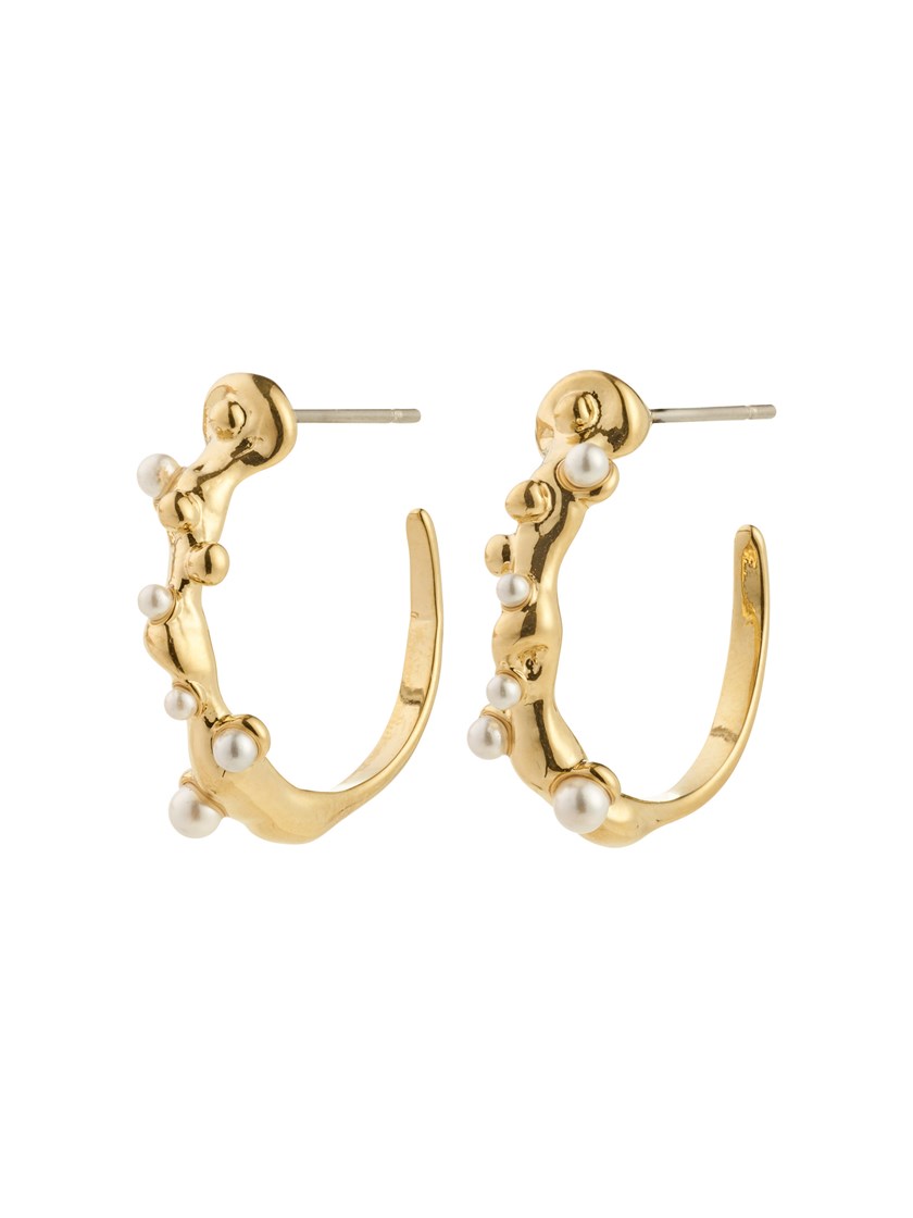 Hadley Earrings Gold-Plated Old Gold