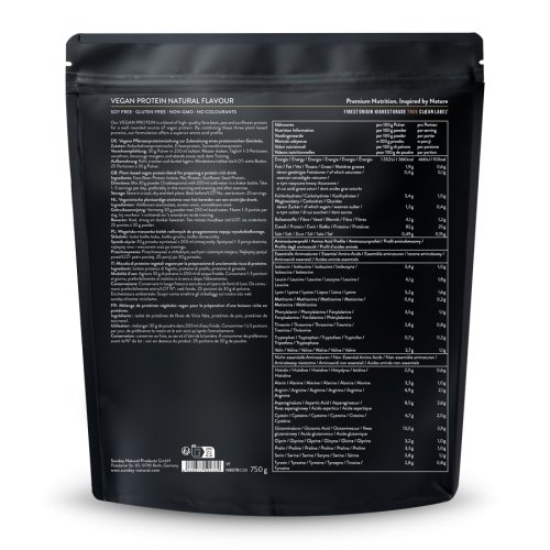 Sunday Natural Products  Vegan Protein 3KNatural