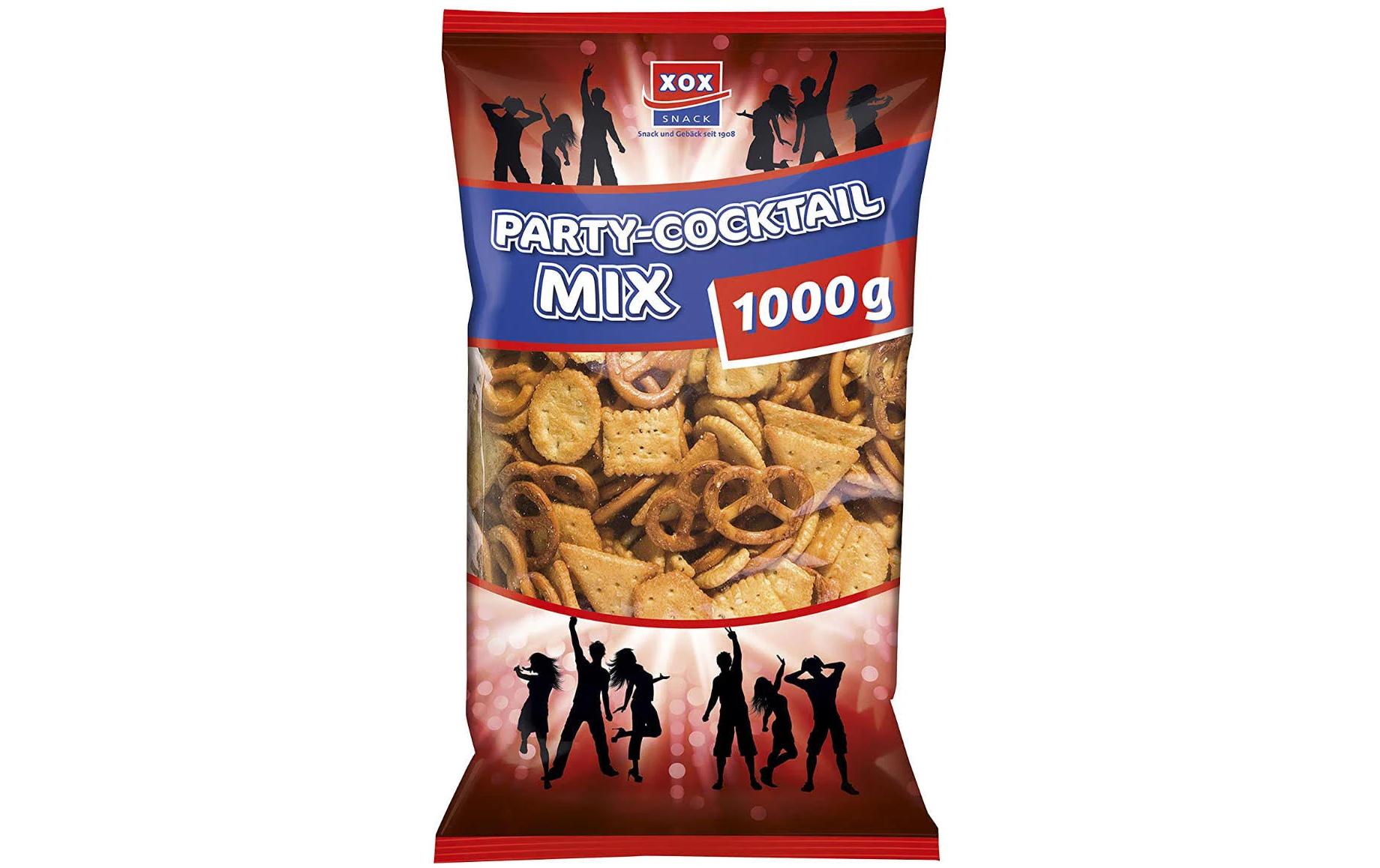 Cocktailmix 1000 gHerzhafter Knabbermix für die ganze Familie