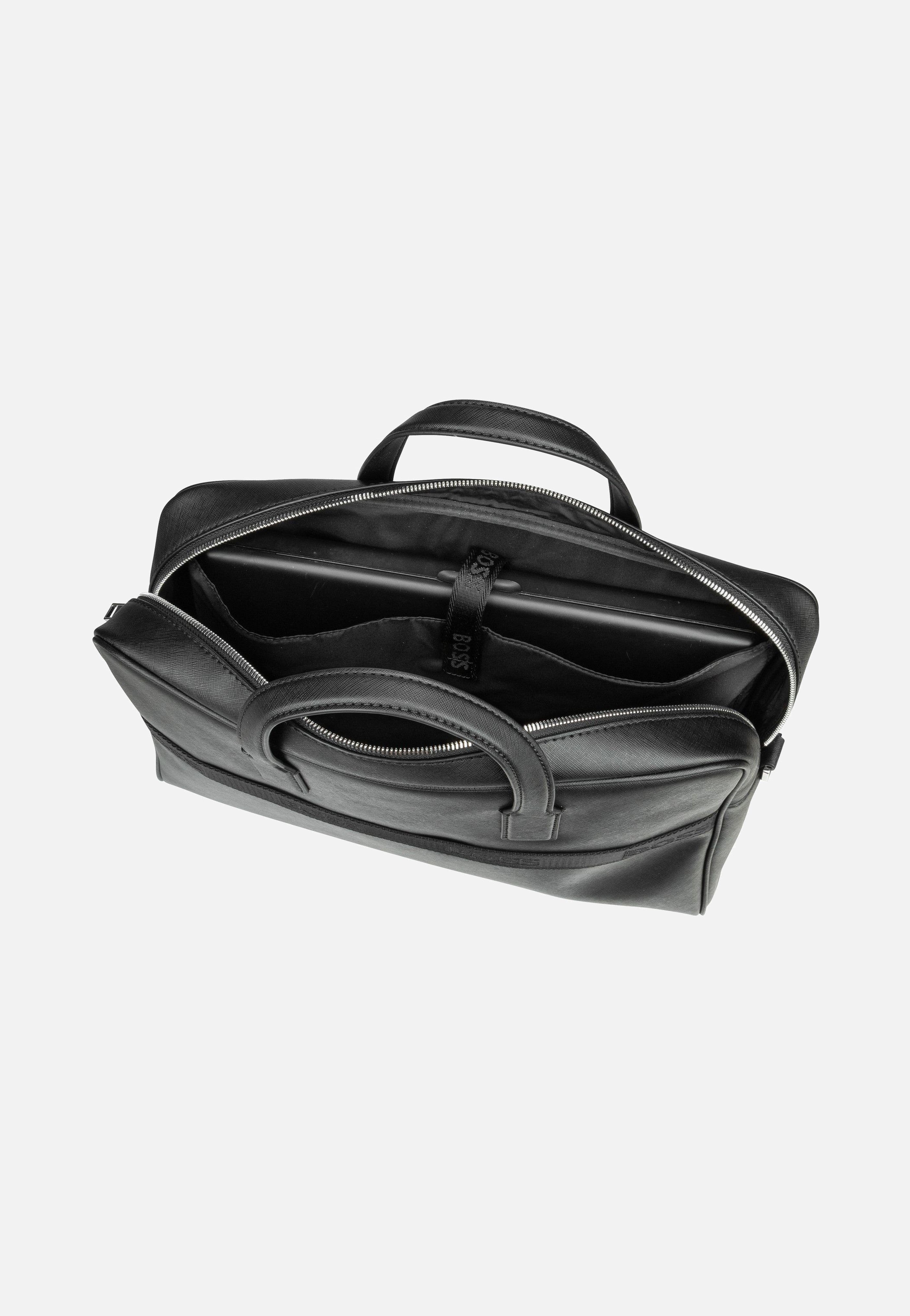 Zair Small Document Case Black - Aktentasche