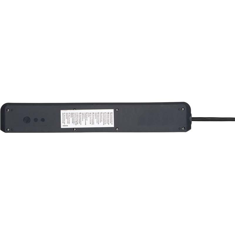 Brennenstuhl Eco-Line 1159700015 6-voudige stekkerdoos met overspanningsbeveiliging 1.5m