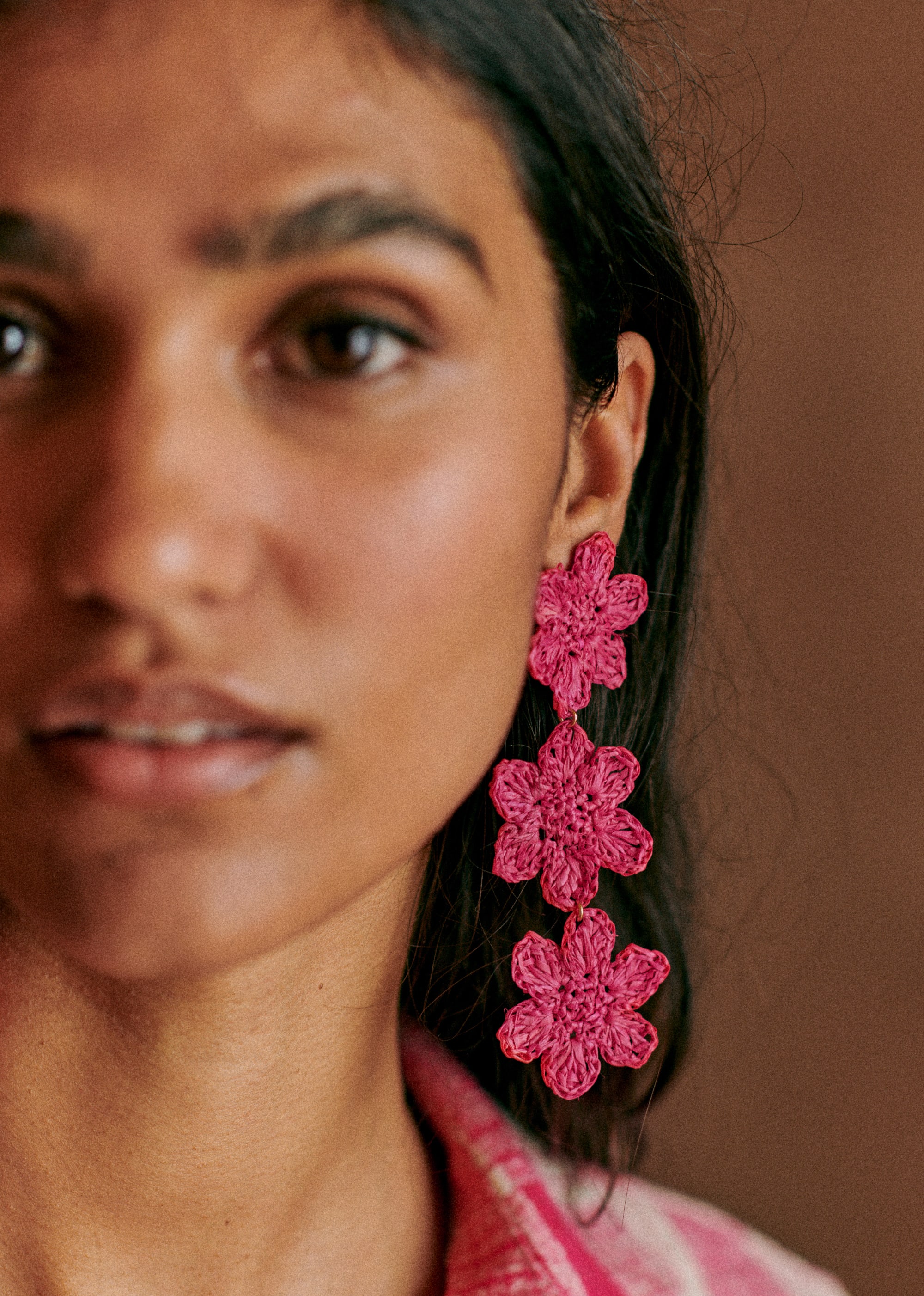Boucles d'oreilles Anita - Framboise - E-SHOP/BIJOUX Boucles d'Oreilles 5905776