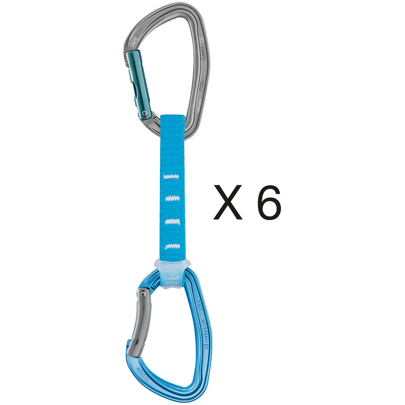 Petzl Djinn Axess Expressset 6er Pack