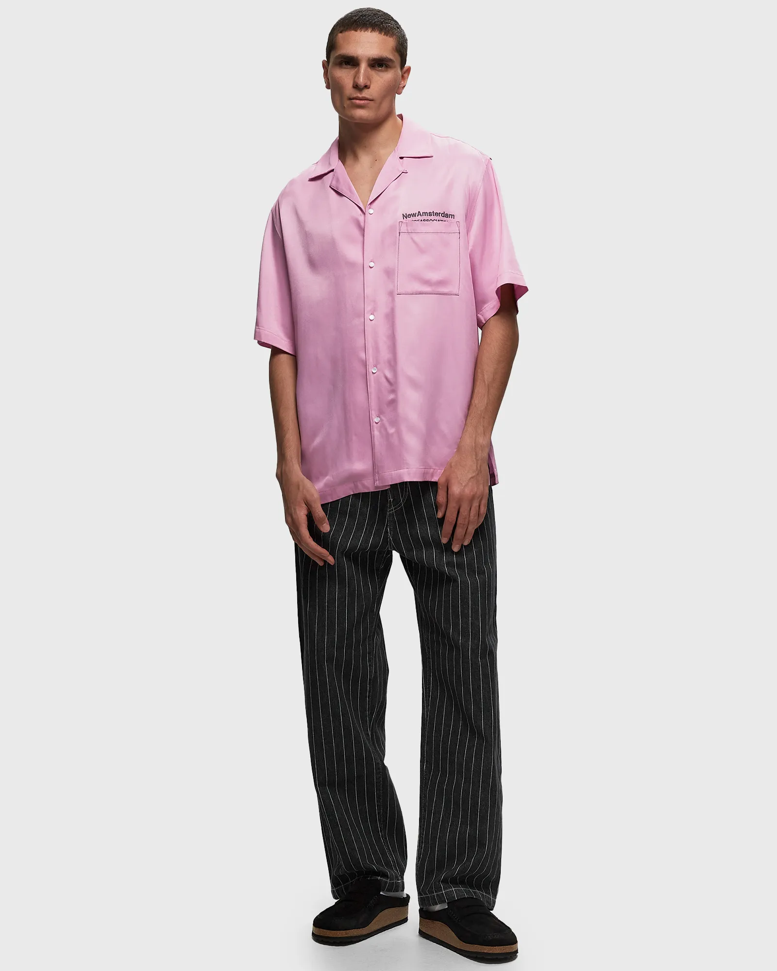 New Amsterdam CONTRAST STITCH LAYDAY SHIRT