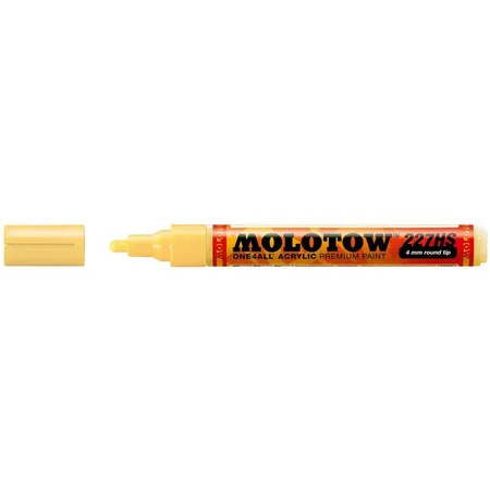 Molotow Permanentmarker ONE4ALL 227 HS, nachfüllbar, 4 mm, vanille pastell