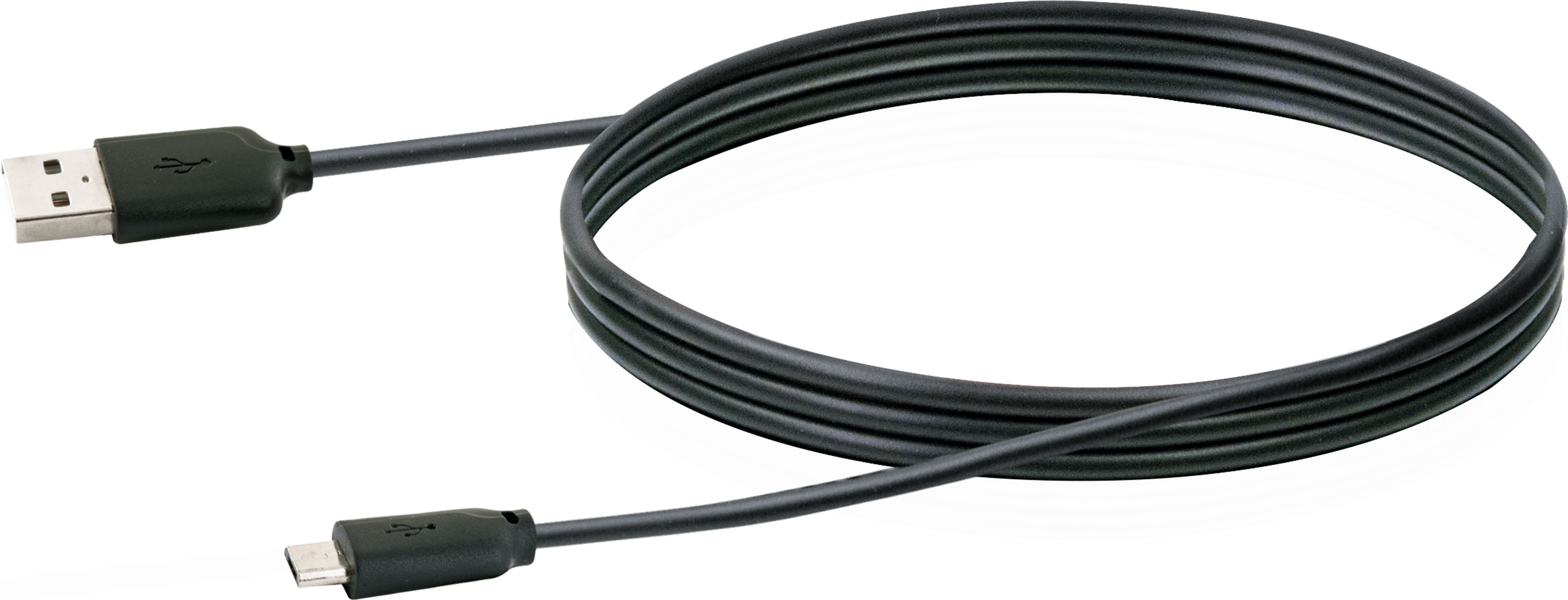 Schwaiger LSET200 zwarte 12 volt Micro-USB oplaadset