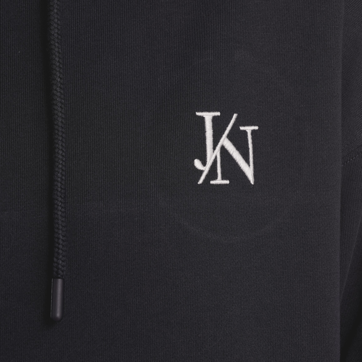 Jonas Nielsen Damen Hoodie mit Logo-Stickerei dunkelblau