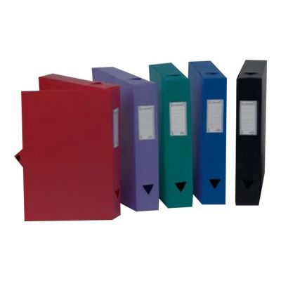 Viquel - Boîte de classement plastique - dos 40 mm - disponible dans différentes couleurs