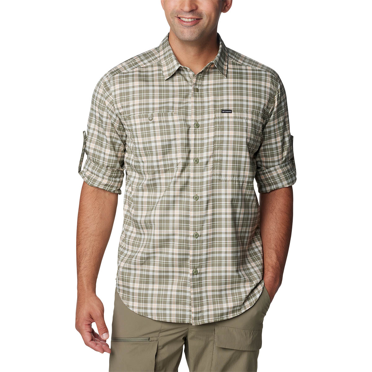 Columbia Silver Ridge Utility Lite Plaid Skjorte Herre