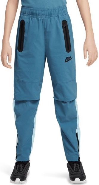 Nike Tech Woven Unisex Broeken - Blauw - Maat: 122 - 128 CM - Foot Locker