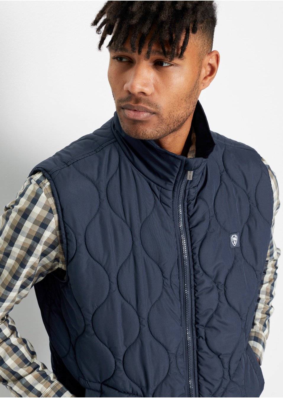 Veste sans manches matelassée en polyester recyclé