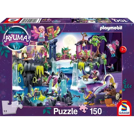 Schmidt Spiele Kinderpuzzle - Playmobil®: Ayuma - Die mystischen Abenteuer, 150 Teile