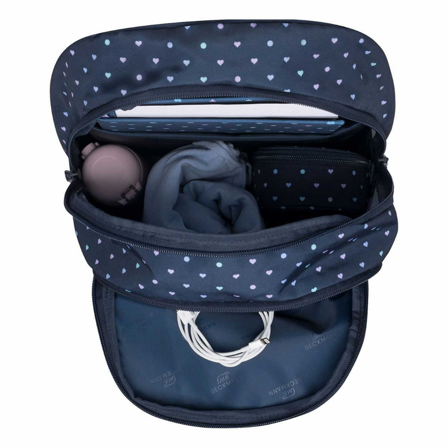 Beckmann Schulrucksäcke blau