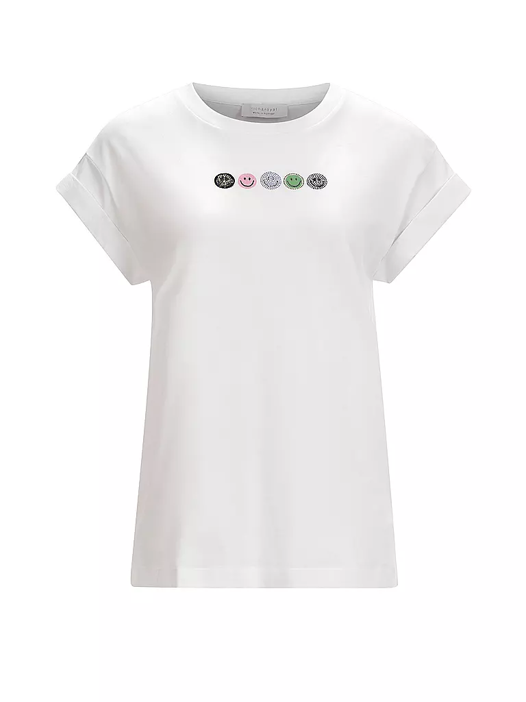 RICH & ROYAL T-Shirt weiss