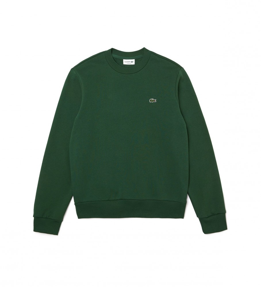 Moletom Lacoste com Logo Verde