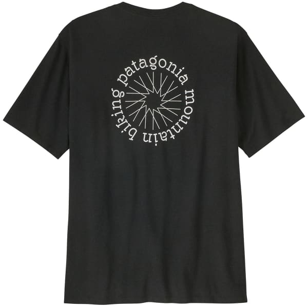 T-shirt PATAGONIA M'S SPOKE STENCIL RESPONSIBILI-TEE INK BLACK