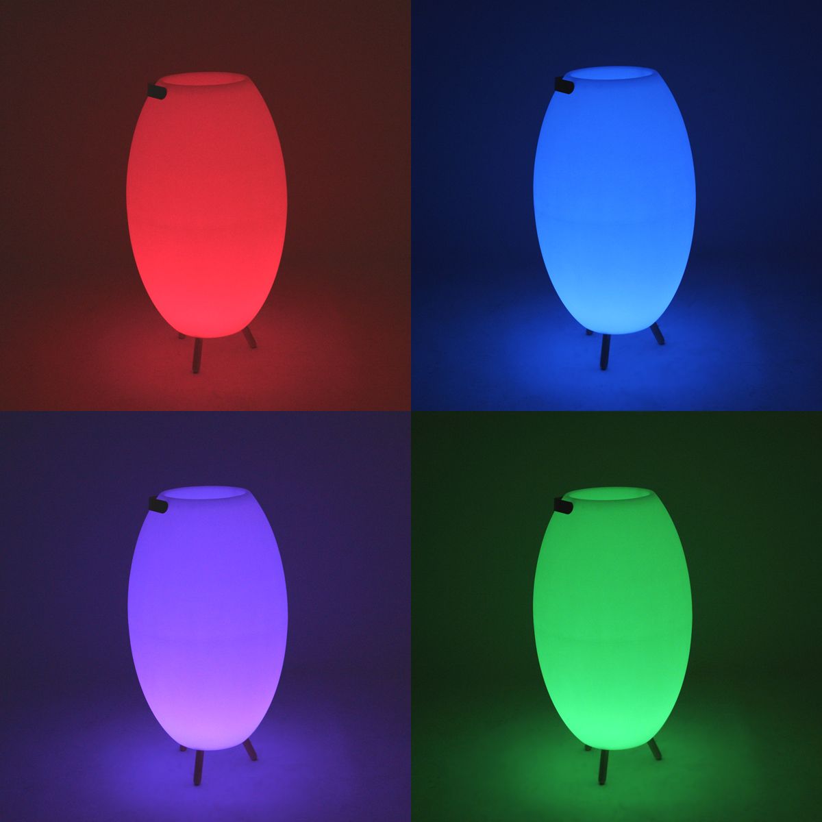 Vloerlamp wit 72,5cm incl. LED en speaker dimbaar RGBW IP44 met afstandsbediening - Apolo