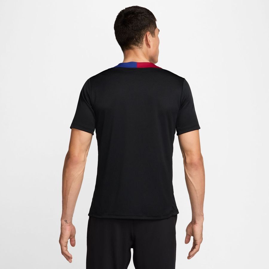 FC Barcelone T-shirt d'Entraînement Dri-FIT Strike - Noir/Bordeaux