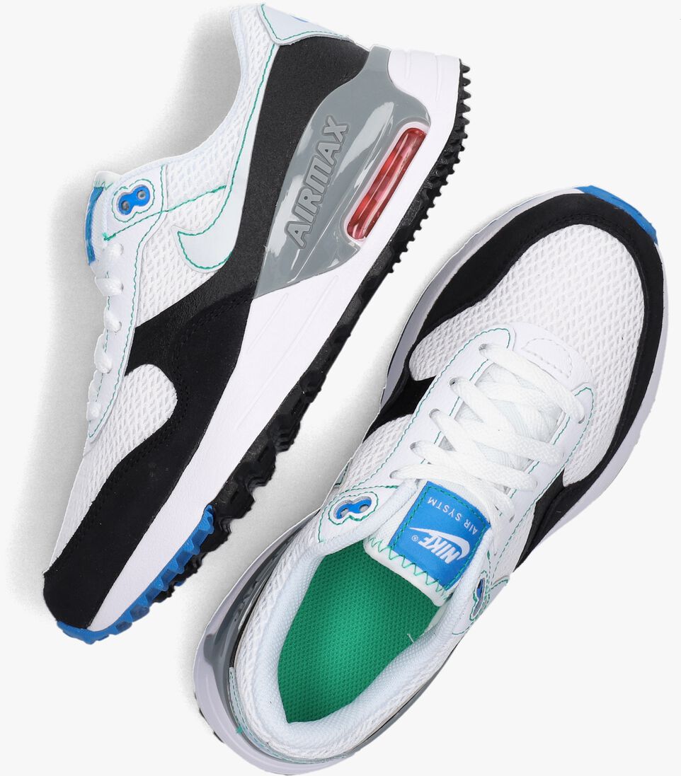 NIKE witte nike lage sneakers air max systm (gs)
