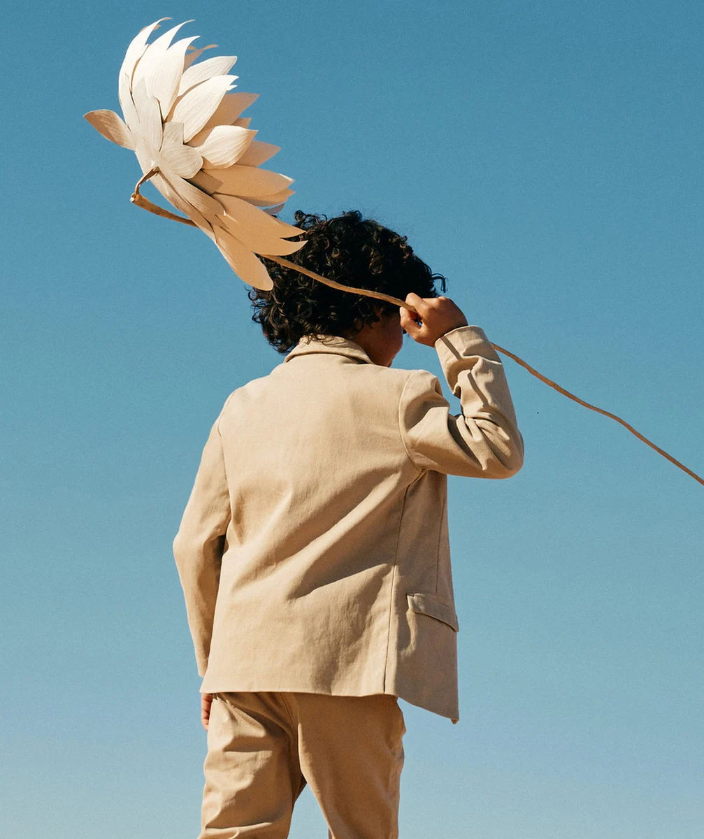 BLAZER GARÇON BEIGE