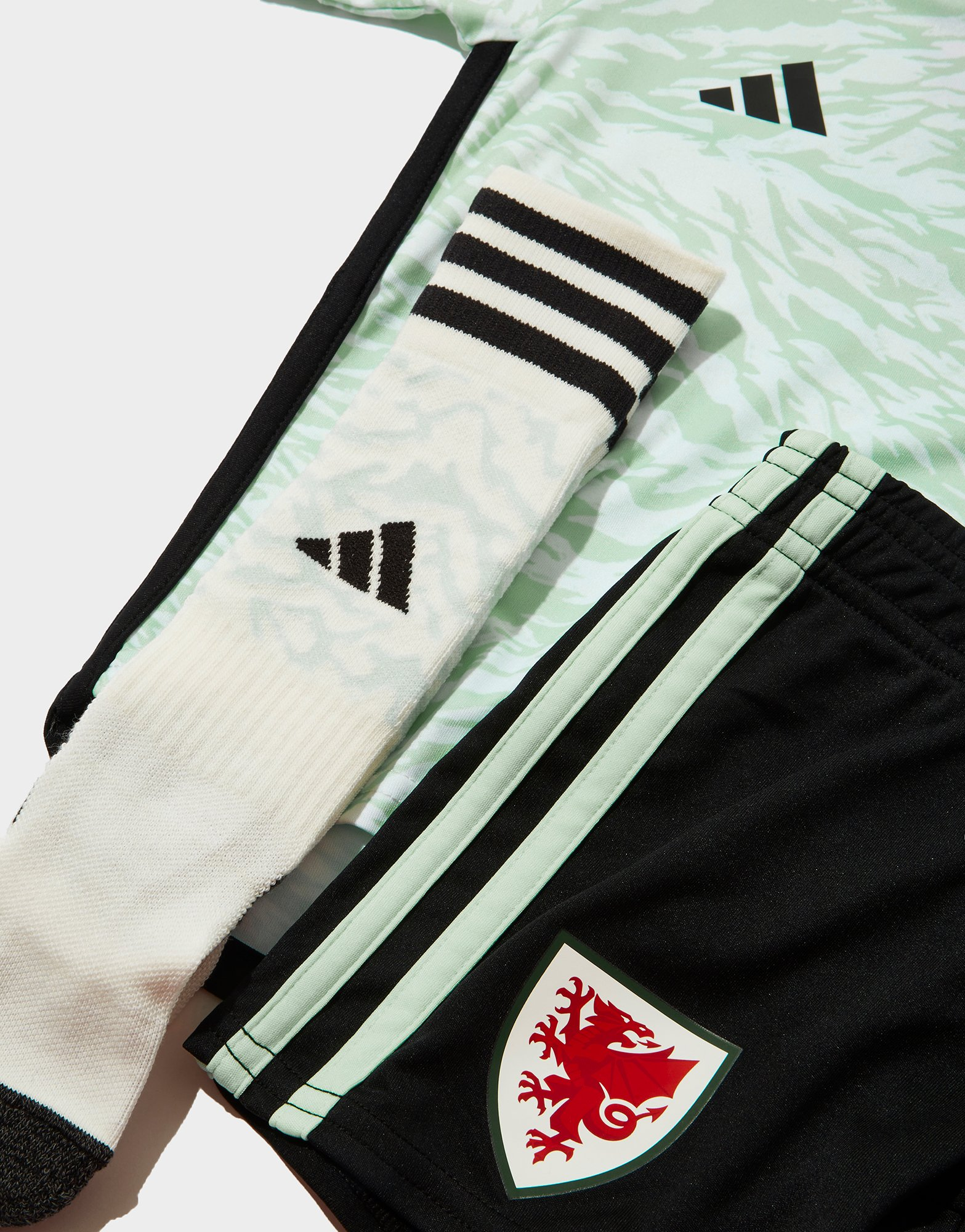 adidas Kit Extérieur Pays de Galles 2023 Enfant