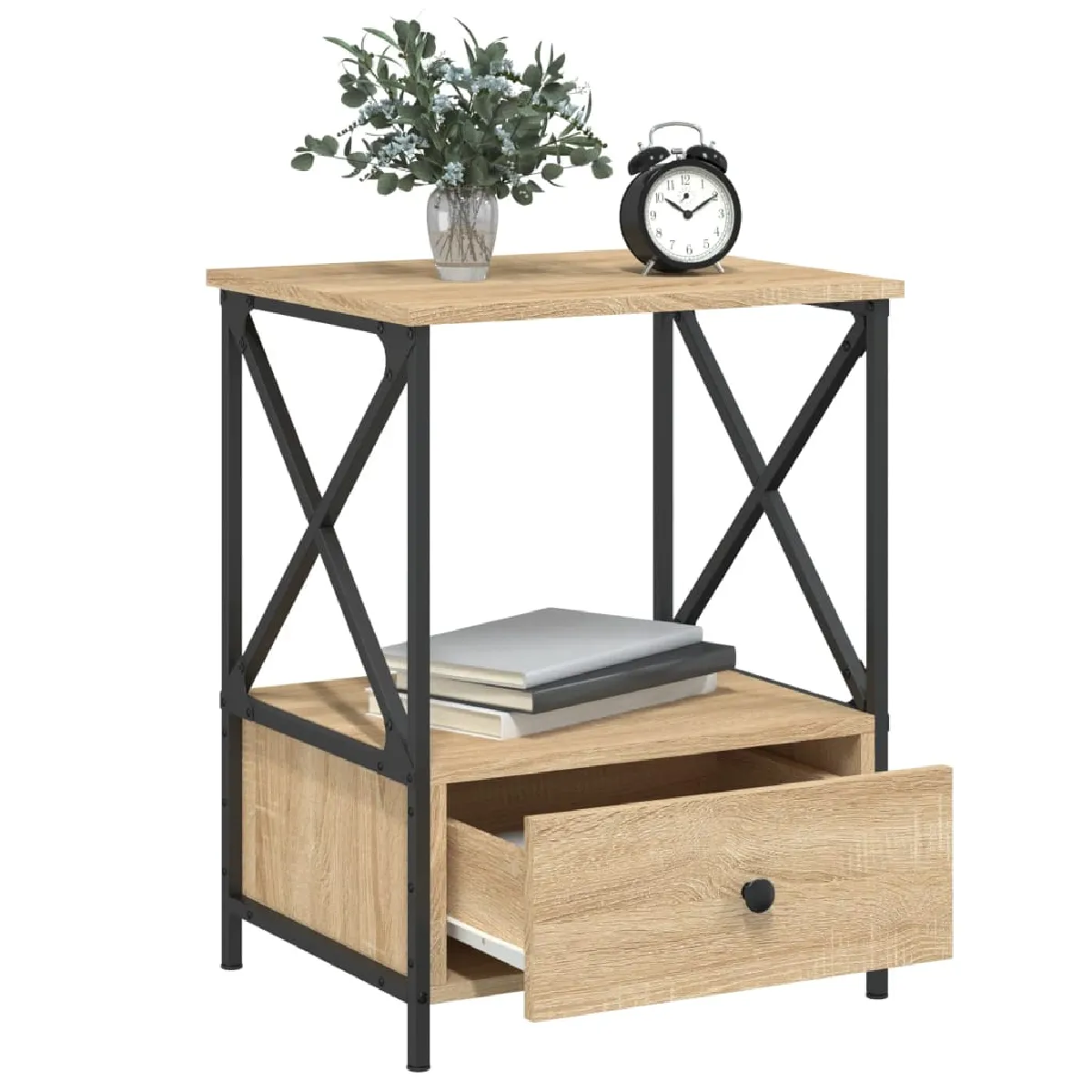 VIDAXL - Tables de Chevet 2 pcs