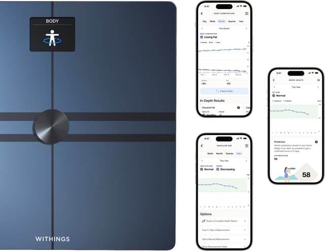 Withings Body Comp badevægt WBS12-Black-All-Inter