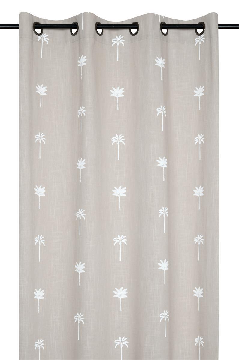 CASABLANCA RIDEAU 140X260CM MASTIC