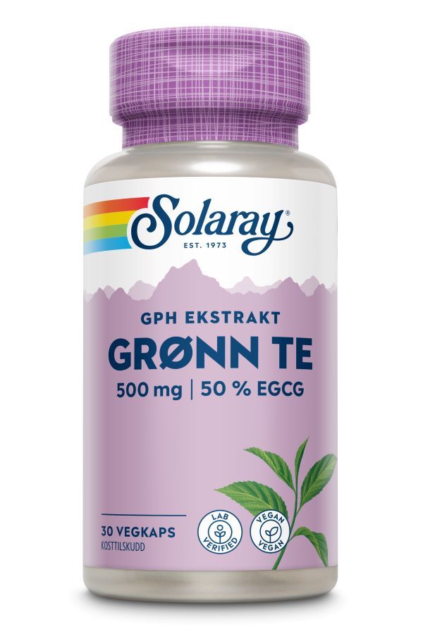 Solaray GPH Grønn Te