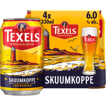 Texels Skuumkoppe Bier Blik 4 x 330ml