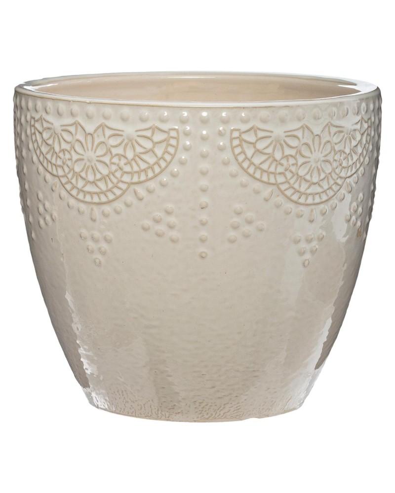 CACHE POT CERAMIQUE PRIO D.20X18CM