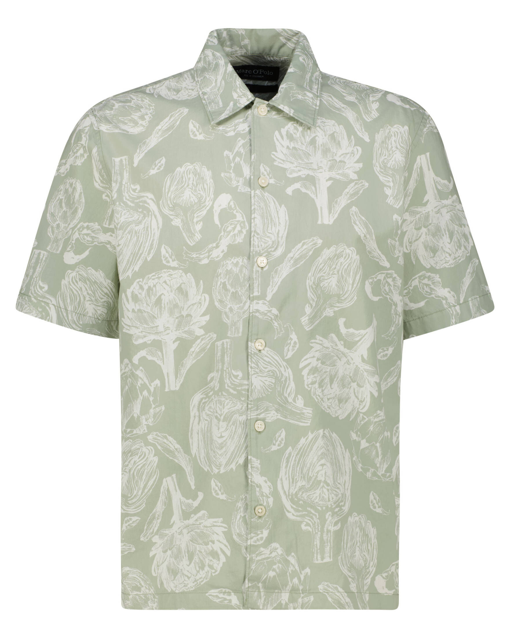 Marc O'Polo| Herren Hemd Regular Fit Kurzarm