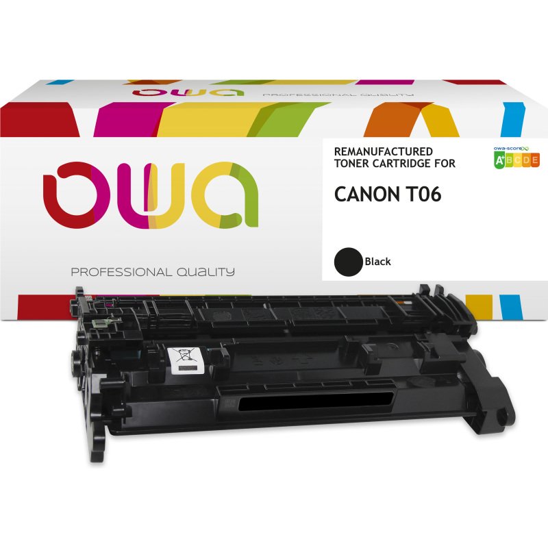 Toner remanufacturé OWA - standard - Noir - pour CANON T06
