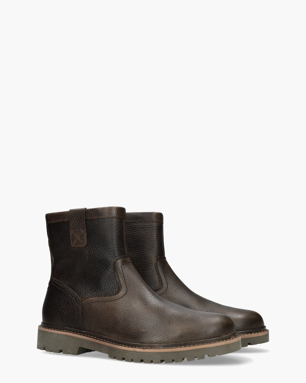 Cypres Toni Donkerbruin Heren Chelseaboots