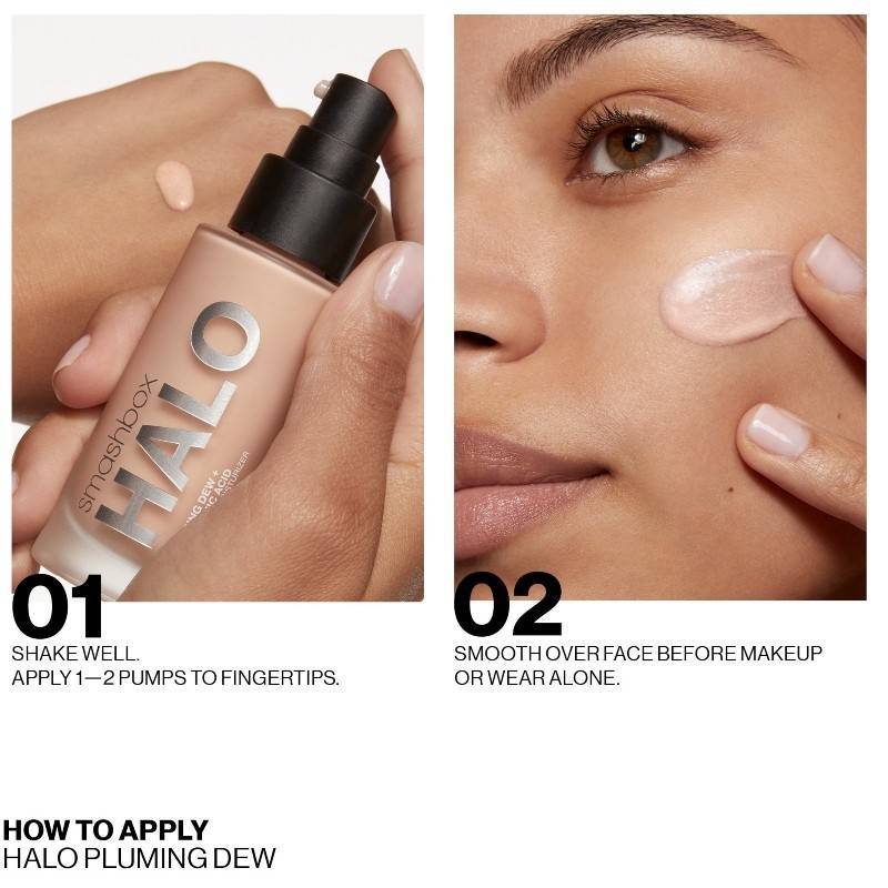 Smashbox Halo Plumping Dew + Hyaluronic Acid Moisturizer 30 ml