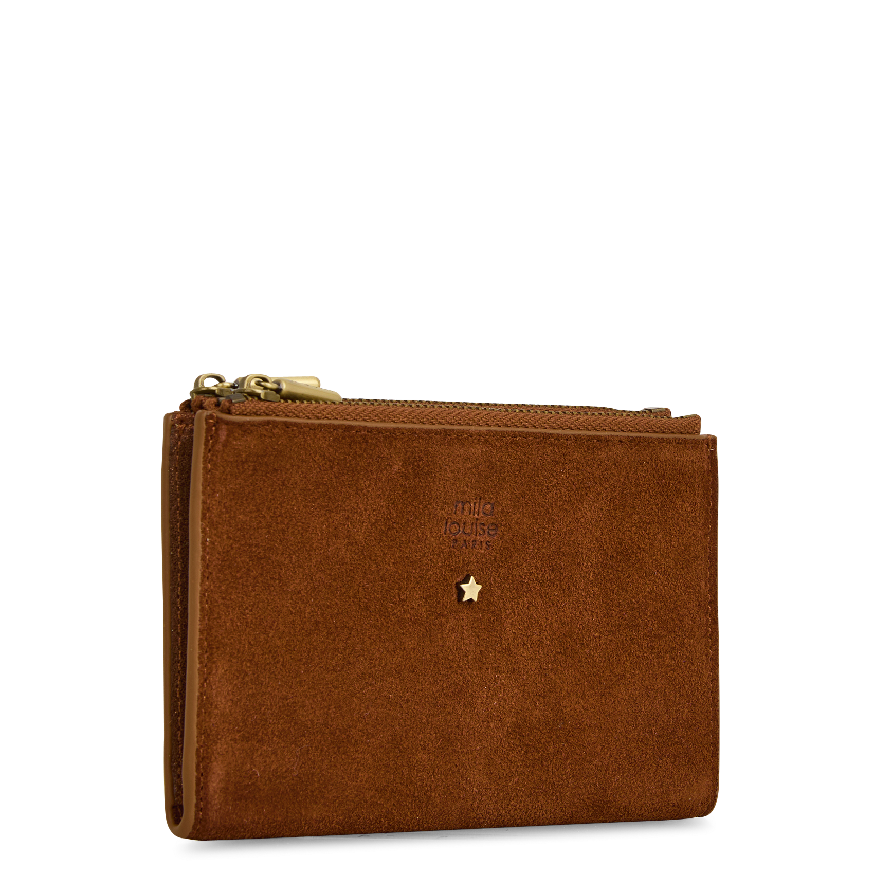 SILA - Portefeuille en cuir | Marron