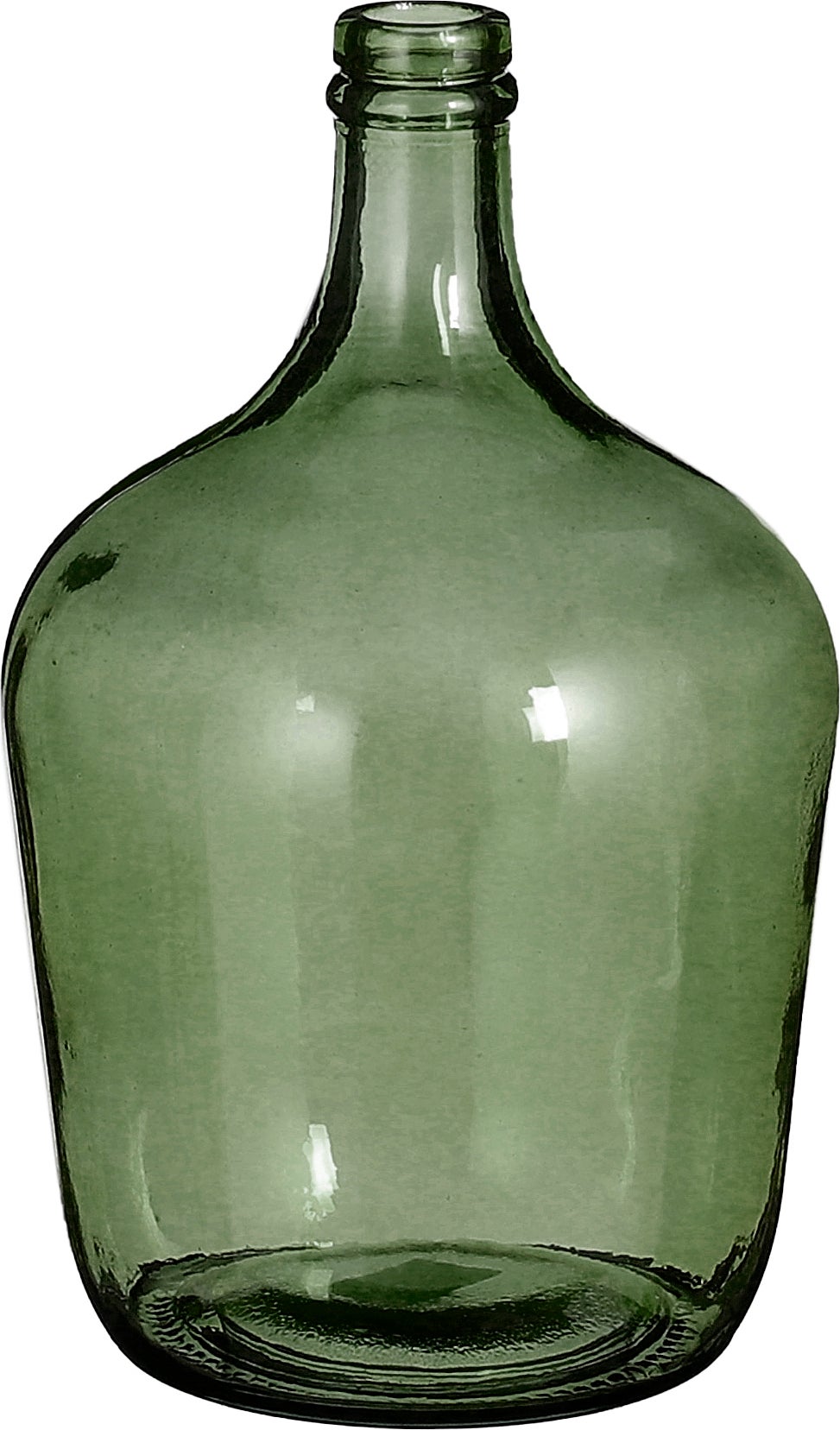 Mica Decorations fles Diego blauw D 18 H 30 cm
