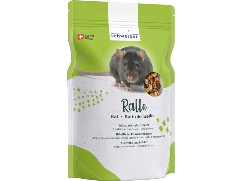 Eric Schweizer Hauptfutter für Ratten, 800 g Rattenfutter