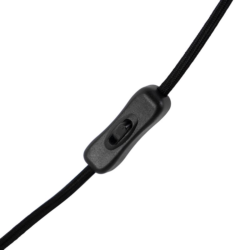 Moderne tafellamp staal zonder kap - Simplo